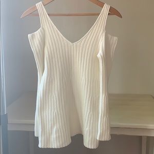 Knitted & Knotted Cold Shoulder Sweater